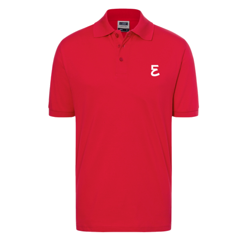 Polo shirt men red